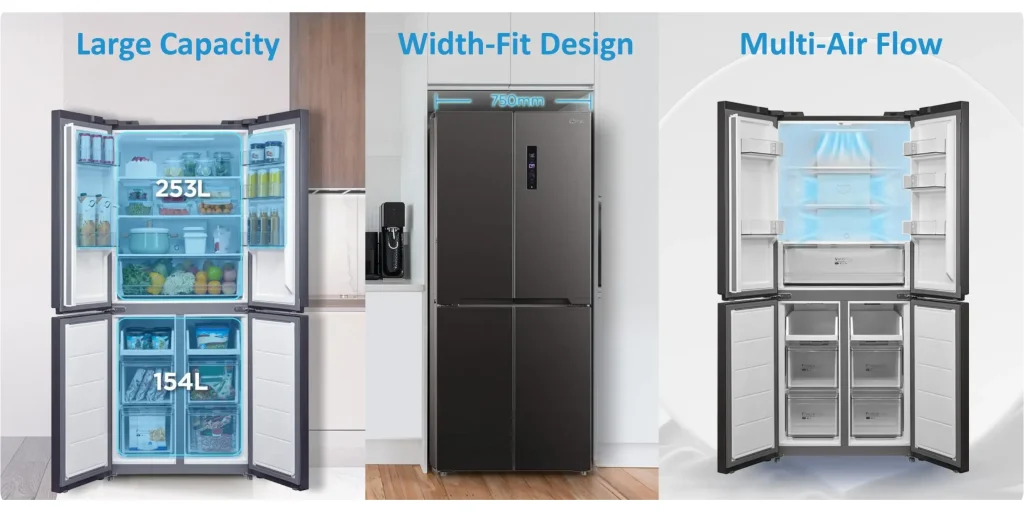 Kulkas 4 Pintu: Pilihan Cerdas untuk Keluarga Modern
